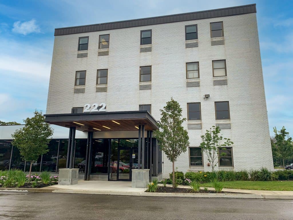 Exterior view of Lamacchia Realty's office in Braintree MA